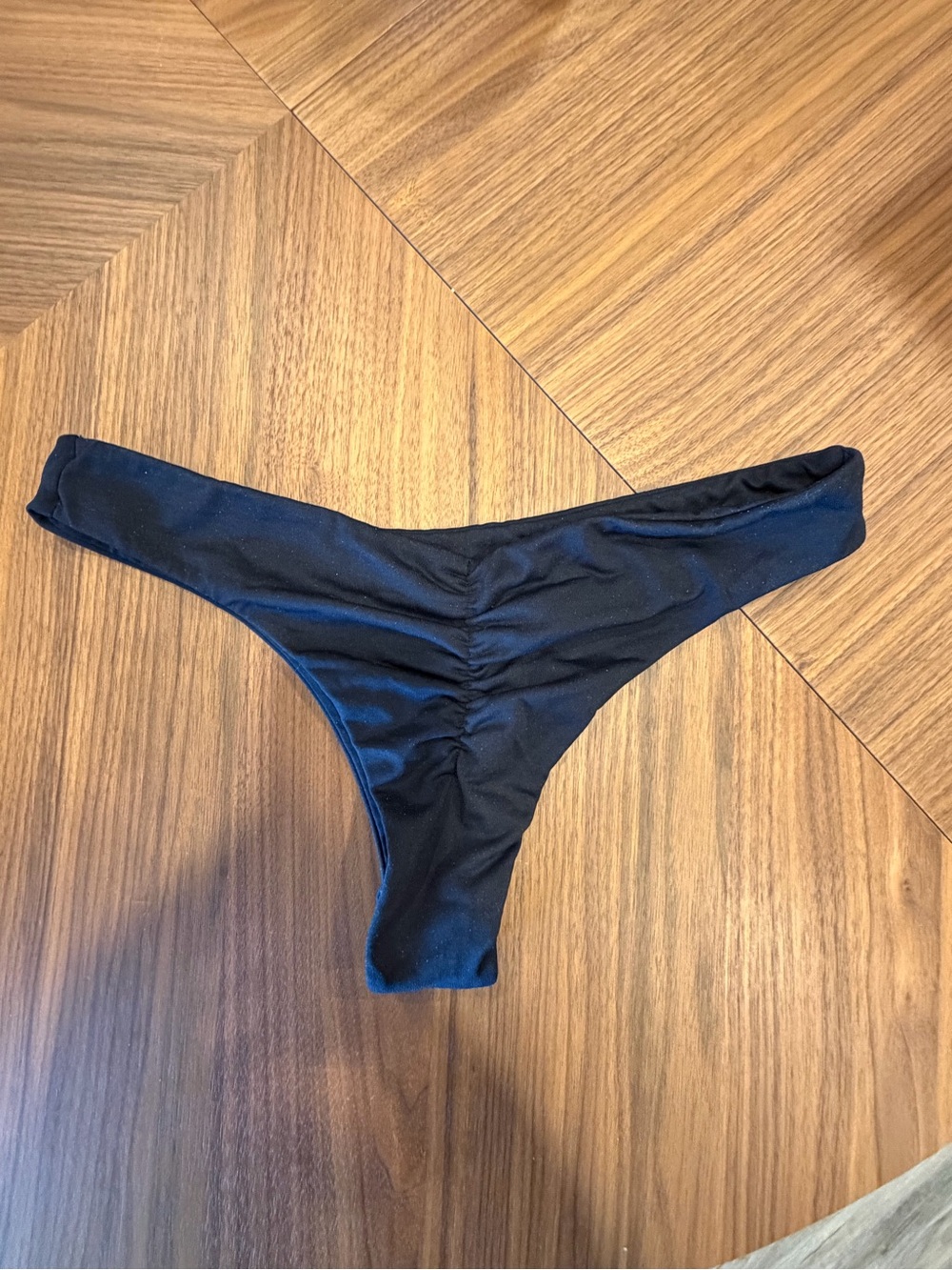 Midori Ruched Bikini Bottom - Picture 2 of 3
